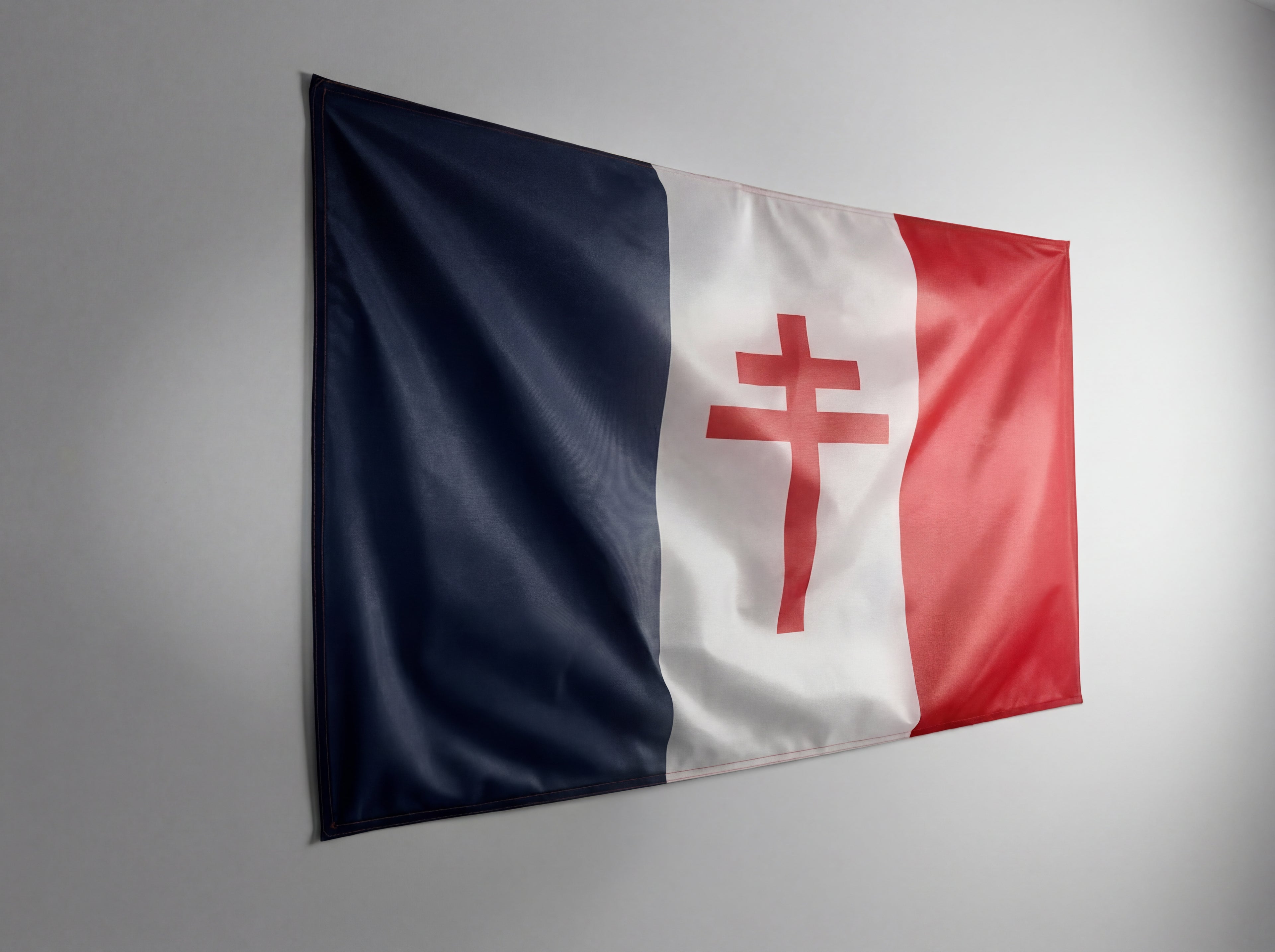 Drapeau Croix de Lorraine - Fabriqué en France