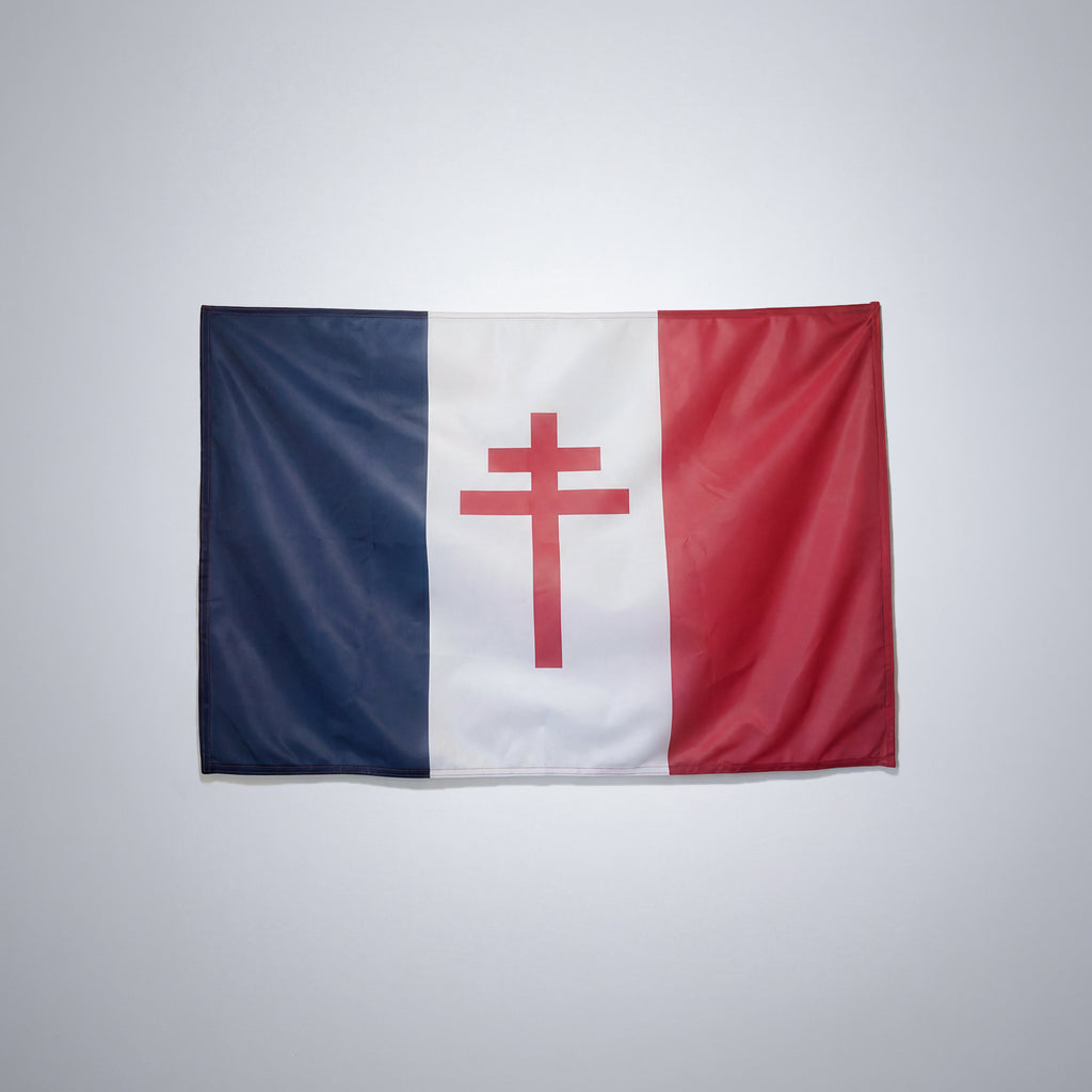 Drapeau Croix de Lorraine - Fabriqué en France
