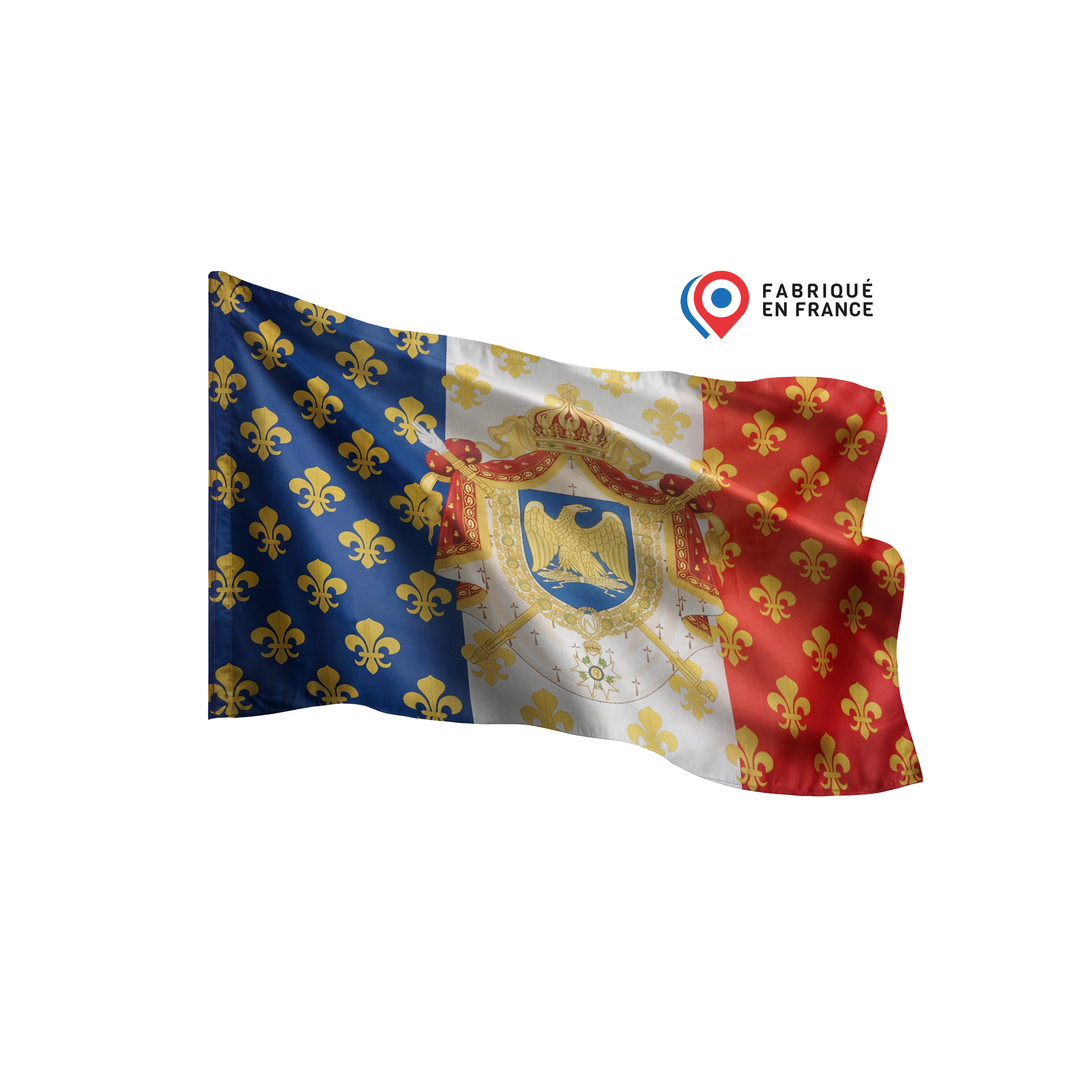 Drapeau Impérial - Fabriqué en France