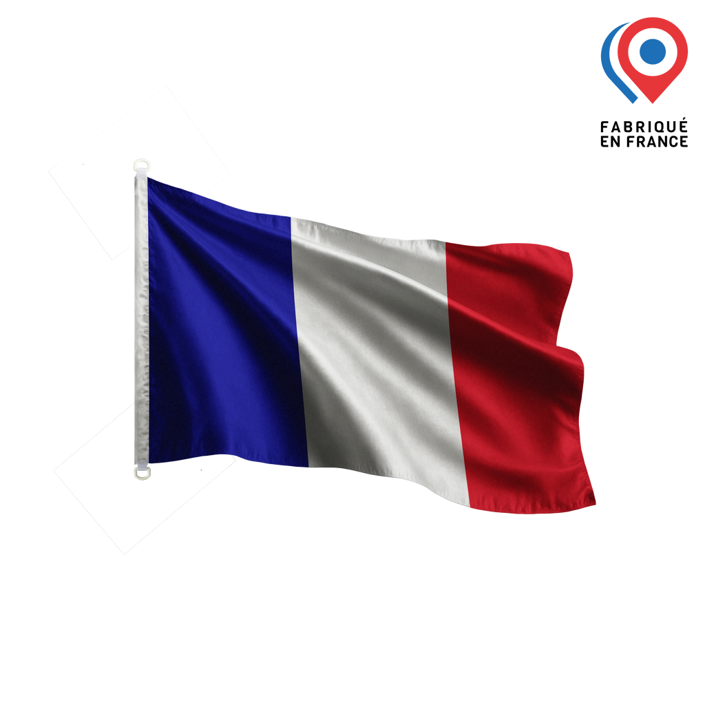 Drapeau Français - Fabriqué en France