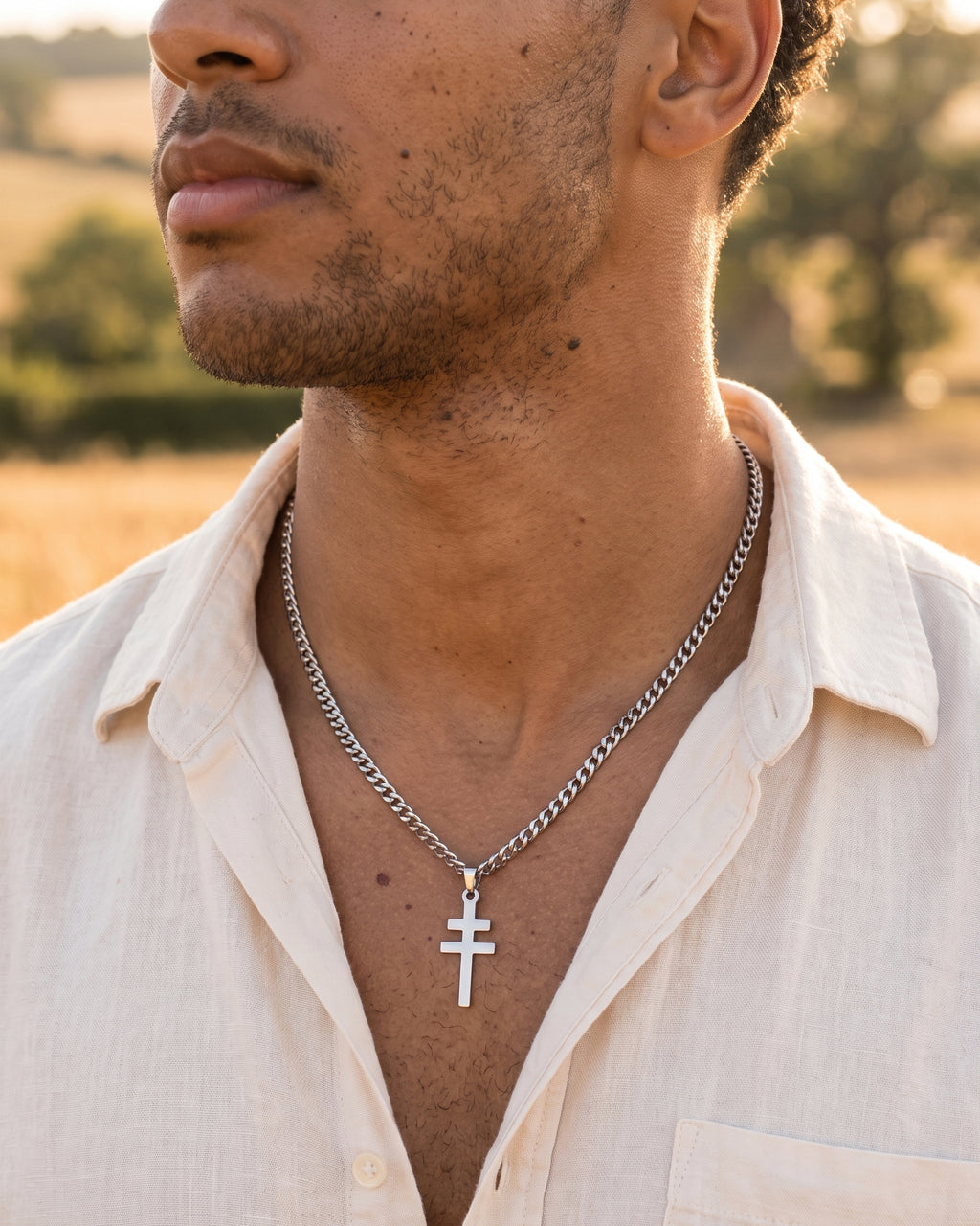 Collier Croix de Lorraine